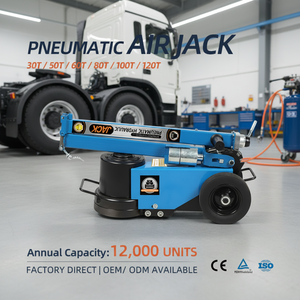 Équipement <span class=keywords><strong>d</strong></span>'<span class=keywords><strong>atelier</strong></span> <span class=keywords><strong>professionnel</strong></span>, <span class=keywords><strong>cric</strong></span> pneumatique 50 tonnes, outil de levage robuste, <span class=keywords><strong>cric</strong></span> hydraulique de sol - Product Image 1