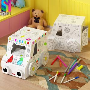 SY TOYS 3D DIY Zeichenbrett Set Pädagogische Malerei Doodle Toy Mit Magnetic Feature Kunststoff Buntes Hauss pielzeug - Product Image 4