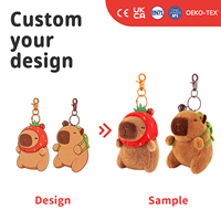 Porte-clés en peluche personnalisé en forme de poivron vert mignon, pendentif alimentaire rembourré sur mesure pour souvenir promotionnel, cadeau de fête