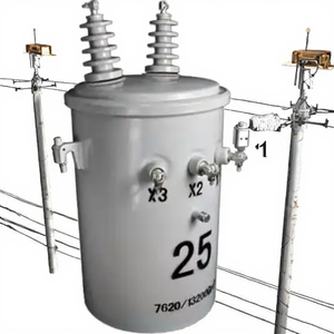 Transformateur toroïdal monophasé à enroulement en aluminium 167 kVA, monté sur poteau, 13,8 kV vers 120/240 V 60 Hz - Product Image 1