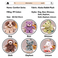 Z Hot Sell Mignon et de Qualité Supérieure, Peluche Licorne Ours en Peluche avec Ailes, Jouet en Peluche Doux, Cadeau pour Enfants