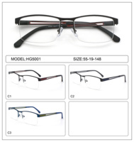 Lunettes de vue classiques en diamant solide, monture carrée en métal, lunettes optiques à monture intégrale, tendance 2020
