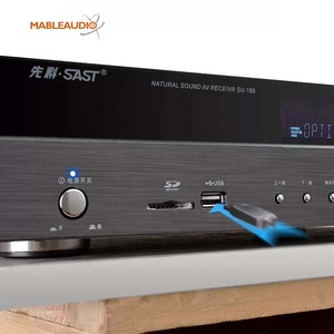 Amplificateur de puissance <span class=keywords><strong>home</strong></span> cinéma 5.1 canaux SAST, amplificateur AV professionnel haute puissance pour karaoké et cinéma maison - Product Image 4