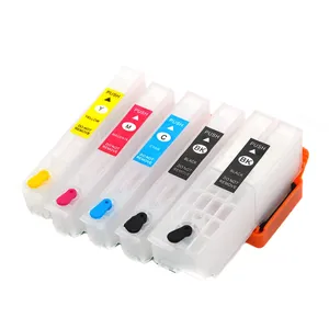 Cartouche d'encre rechargeable America T410 T410XL avec puce pour Epson XP530 XP540 XP630 XP635 <span class=keywords><strong>XP640</strong></span> XP645 XP830 XP900 XP7100 - Product Image 1