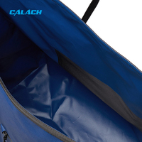 Sac de voyage unisexe imperméable 60L en bâche durable avec fermeture éclair, sac de sport tendance imprimé