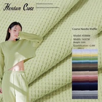 Tela de Punto de Doble Cara Teñida con Hilo, Mezcla de Poliéster/Algodón, Antibacteriana, Resistente al Viento, para Bolsos y Ropa - Múltiples Diseños