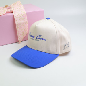 Gorra Deportiva <span class=keywords><strong>de</strong></span> Algodón con Logotipo Bordado Plano Personalizado, Estilo Estructurado, para Mujer, Gorra <span class=keywords><strong>de</strong></span> Béisbol <span class=keywords><strong>de</strong></span> 5 Paneles, Gorras para <span class=keywords><strong>Hombre</strong></span> - Product Image 1