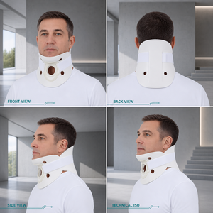 <span class=keywords><strong>Collare</strong></span> Cervicale <span class=keywords><strong>Rigido</strong></span> a Due Pezzi di Grado Medico, Eligibile per HSA e FSA, per Immobilizzazione e Supporto del Collo - Product Image 5