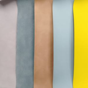 Sıcak damgalama sentetik PU termal deri toptan satış için kitap ciltleme kağıt deri kolları yapmak için dokulu - Product Image 2