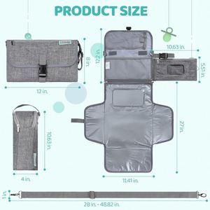 Cambiador de Pañales Portátil de Primera Calidad de Fábrica BSCI con Bolsa Térmica para Biberones - Product Image 6