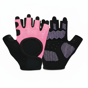 ถุงมือออกกำลังกายสำหรับผู้ชายและผู้หญิงถุงมือออกกำลังกายระบายอากาศได้ป้องกันฝ่ามือเต็มรูปแบบ - Product Image 1