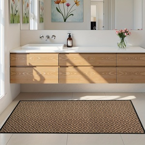 Ensemble <span class=keywords><strong>Tapis</strong></span> <span class=keywords><strong>de</strong></span> <span class=keywords><strong>Cuisine</strong></span> Moderne en Caoutchouc Jacquard 50*<span class=keywords><strong>150</strong></span> <span class=keywords><strong>cm</strong></span> <span class=keywords><strong>Tapis</strong></span> Simple Grande Surface <span class=keywords><strong>Tapis</strong></span> <span class=keywords><strong>de</strong></span> <span class=keywords><strong>Cuisine</strong></span> - Product Image 3