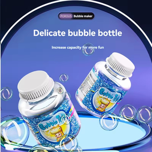 Pistolet à bulles électrique à 12 trous, machine à bulles automatique, jouet d'été pour enfants en plein air, pistolet à bulles en plastique PP pour enfants - Product Image 3