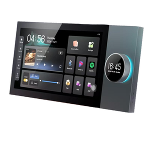 7 Inch Smart Home 30W <b>Amplifier</b> Ceiling <b>Speaker</b> Wall-Mounted Display USB Powered WiFi Tuya Support Two Zones Playback Smart Home - Product Image 1