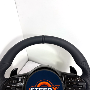 Volante Personalizado de Cuero Completo para Mercedes Benz <span class=keywords><strong>AMG</strong></span> W203 W204 W205 W211 W212 W213 Gle W167 W218 W221 C63 - Product Image 3