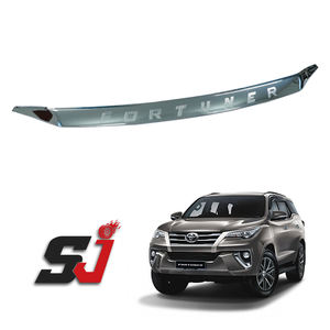 อุปกรณ์ตกแต่งรถยนต์โครเมี่ยม Lip Edge Trim ริมฝีปากด้านหน้าสำหรับ Toyota INNOVA Isuzu MU-X <span class=keywords><strong>Ford</strong></span> <span class=keywords><strong>EVEREST</strong></span> FORTUNER XPANDER - Product Image 4