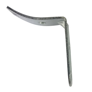 Steel Glove Box Hinge <b>Bracket</b> Pair 4 Hole Easy Installation For Audi A4 S4 RS4 B6 B7 8E - Product Image 3