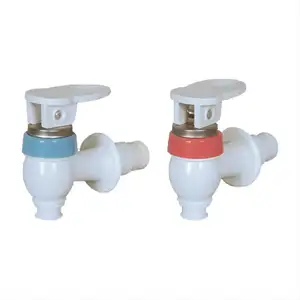 BPA Free Push Style Plastic Water Spigot Water Faucet Valve Tap Replacement For Water Dispenser Glass Bottle Juice Tank Use