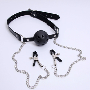 Jouets sexuels, y compris des colliers de soumission, des colliers érotiques et des pinces à tétons. - Product Image 1