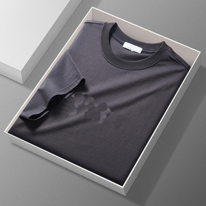 Camisetas bordado etiqueta personalizada 100% algodón bordado camiseta hombres - Product Image 5