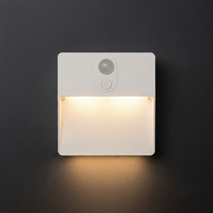 Rechargeable Motion <b>Sensor</b> Night <b>Light</b> 5 Color Changing LED Wall Lamp PIR Human Body <b>Sensor</b> Type-C Night <b>Light</b> - Product Image 1