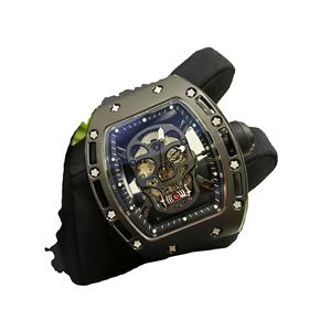 Montres mécaniques automatiques de sport pour hommes, modèle Super RM 52-01, squelette, crâne, mouvement automatique, saphir, sourire, prix de gros - Product Image 4