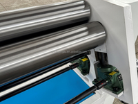 Machine de pliage de plaques automatique CNC Chuangtu ESR-8x1000 Asymmetric3, 3 rouleaux coniques, moteur 3KW, épaisseur 8mm, acier inoxydable