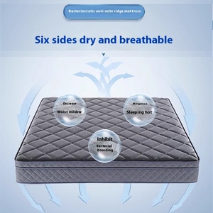 <span class=keywords><strong>Simmons</strong></span> Nệm Cao Su 1.5M/1.8M 6D Vải Thoáng Khí 3D Độc Lập Túi Mùa Xuân Vừa Độ Cứng Làm Mát Cho Nhà Sử Dụng - Product Image 4