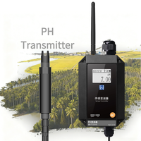 Contrôleur de capteur de pH portable numérique pour sol, 19000 mAh, LoRa/4G, IP68, précision ±0,1, 0-14, en ligne