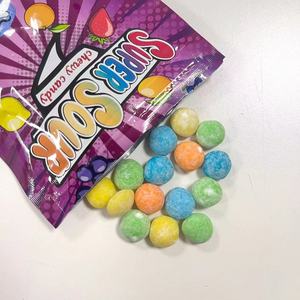 Wholesale Fruit Flavor Wholesale <strong>Super</strong> <strong>Sour</strong> Bombs Candies <strong>Sweets</strong> Hard Chewy Candy - Product Image 2