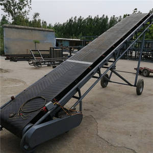 Convoyeur à bande à crampons anti-dérapant pour le transport de matériaux inclinés/déclinables Convoyeur à bande de fabricant chinois | Mines, Agriculture - Product Image 2