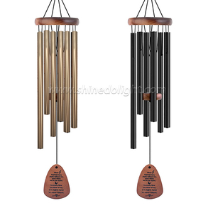 Campanas de <span class=keywords><strong>Viento</strong></span> Decorativas para Exteriores de 32 Pulgadas, Regalos de Condolencia, Campana de <span class=keywords><strong>Viento</strong></span> Conmemorativa para la Pérdida de un Ser Querido - Product Image 3