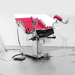 Mesa de Exploración Ginecológica Eléctrica Ajustable para Clínica Femenina, Cama de Examen Médico con Base de Acero Inoxidable - Product Image 5