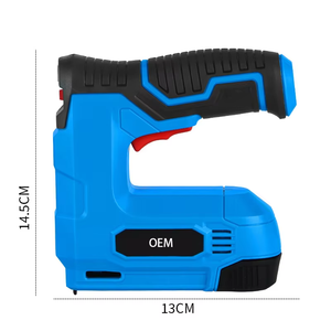 AKX Tool American Warehouse Sales direttamente Cordless <span class=keywords><strong>Tacker</strong></span> pistola elettrica a fiocco portatile durevole al litio chiodatrice - Product Image 2