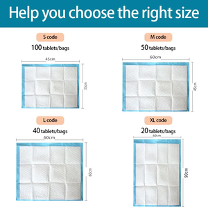 Almohadillas para orinar para cachorros y mascotas de primera calidad, desechables, impermeables, antideslizantes, de secado rápido, hechas de plástico, sin muestra disponible - Product Image 5