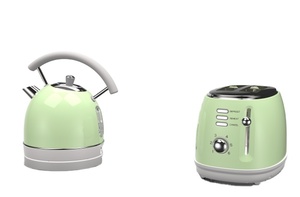 Ensemble bouilloire et rôtissoire électrique, en acier inoxydable, appareil ménager, Design intelligent, <span class=keywords><strong>petit</strong></span> déjeuner, nouveauté - Product Image 3