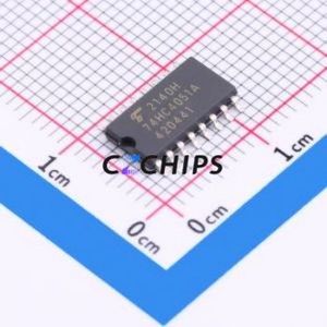 Interruptor/multiplexor analógico de chip IC de circuito integrado TC74HC4051AF(EL,F), nuevo y original, a la vez - Product Image 1