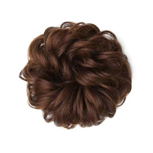 Moño sintético rizado y ondulado con banda elástica <span class=keywords><strong>para</strong></span> <span class=keywords><strong>mujer</strong></span>, cola <span class=keywords><strong>de</strong></span> caballo corta, moños despeinados, peinado instantáneo, venta al por mayor - Product Image 6