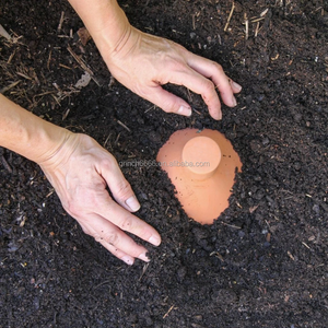 2020 nouvelle terre cuite planteur auto-arrosant pot de fleur Bas viré Terre Cuite poreuse d'argile fleur planteur pot - Product Image 4