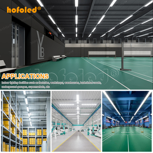 Hofoled tuyến tính cao bay ánh sáng 100W 200W 240W 300W kho hội thảo siêu thị sân vận động LED thương mại tuyến tính treo bay ánh sáng - Product Image 6
