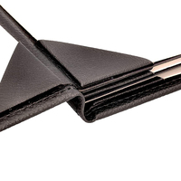 Porte-menus de restaurant sur mesure, fabrication personnalisée, logo personnalisé, dossier de présentation en PU, porte-menus en cuir