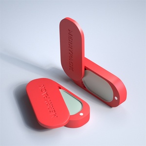 Luxury Zinc Alloy Solid Perfume Case Magnetic Refill Solid Perfume Container Box - Product Image 3
