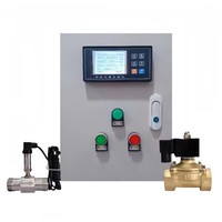 Armoire de contrôle industrielle PLC à écran tactile multi-chemins haute précision pour la régulation de débit, de pression et de vannes