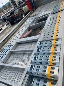 Semirremolques Portacoches de Doble Plataforma, Remolque de Transporte de Autos de 4 Ejes, Remolque Portacoches para 10 Autos en Venta - Product Image 3