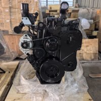 Motor Diésel DCEC Cummins 340HP Nuevo Original 6LTAA8.9-C340 8.9LC Refrigerado por Agua para Uso Industrial