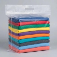 Sac à fermeture éclair transparent avec poignée, sac à fermeture éclair en plastique avec poignée pour le rangement et l'emballage de chaussures de sport