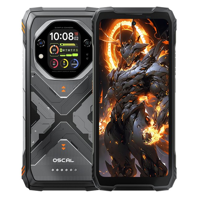 Blackview Oscal TANK 1 Rugged SmartPhone 5G MediaTek Dimensity 7050 20000mAh 6.78 Inch NFC 64MP Mobile Phone