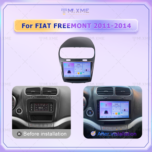 Maisimei Cadre de lecteur DVD de <span class=keywords><strong>voiture</strong></span> pour <span class=keywords><strong>FIAT</strong></span> FREEMONT 2011-2014 9 pouces <span class=keywords><strong>Voiture</strong></span> Multimédia GPS Navigation Panneau Montage Accessoire - Product Image 4