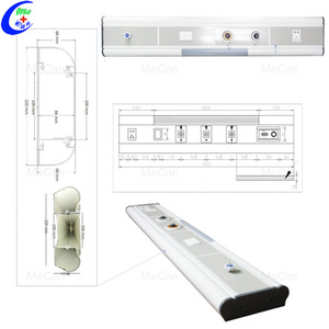 Tomada de gás de oxigênio da parede, unidade de cabeça do icu personalizada função médica do hospital - Product Image 4