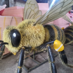 Abeille réaliste en stock, modèle de vie animalier, abeille buste - Product Image 5